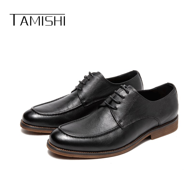 休闲男士皮鞋真皮透气黑色男鞋软底2024新款商务正装工作皮鞋男款