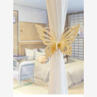 夹窗帘布的大夹子k挂勾窗帘定型夹子蚊帐专用夹子加大固定衣服晾