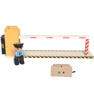 儿童遥控拦车杆玩具停车场小区车库收费站升降起落杆栏杆车道闸门