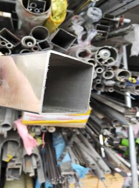 201不锈钢方管圆管304装饰拉丝管316L不K锈钢矩形管椭圆管深灰色1