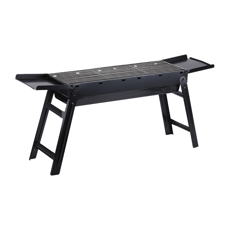 户外烧烤炉式家用折叠烧烤炉可折叠加厚木炭烤肉炉子全套工具