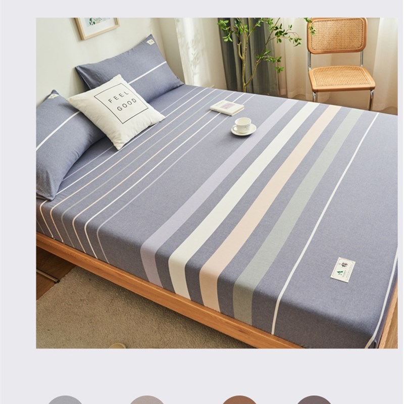A全棉床笠加厚夹棉床套床单冬席梦思床垫保护罩床罩四季
