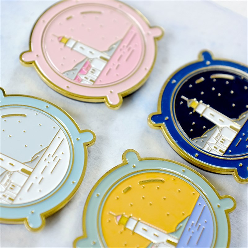 【熊孩子出品】大连老虎滩渔人码头灯塔金属冰箱贴特色旅游纪念品