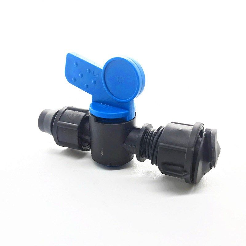 破损包赔 旁通阀门配件16mm滴灌带 贴片式节水设备滴管滴水带接头