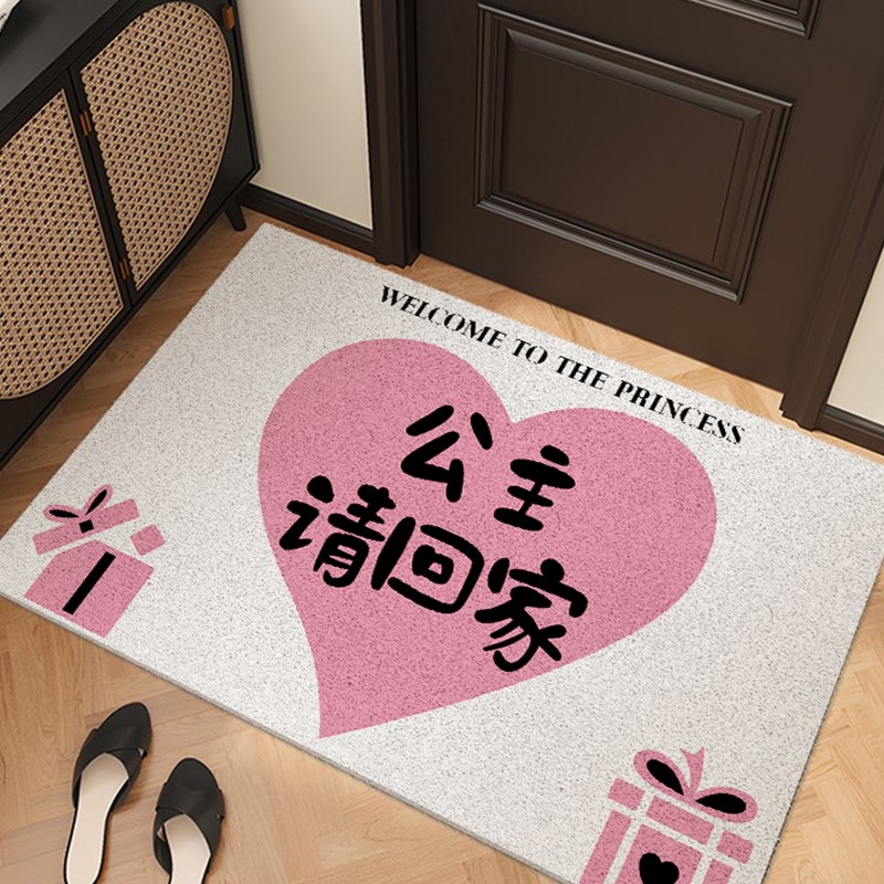 丝圈地垫入户门垫防滑耐脏耐磨可擦免洗进门门口脚垫玄关地毯定制