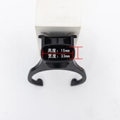 撑衣杆家用晾衣杆U型丫叉伸缩铝杆叉头衣叉杆挂烫机衣架喷头配件