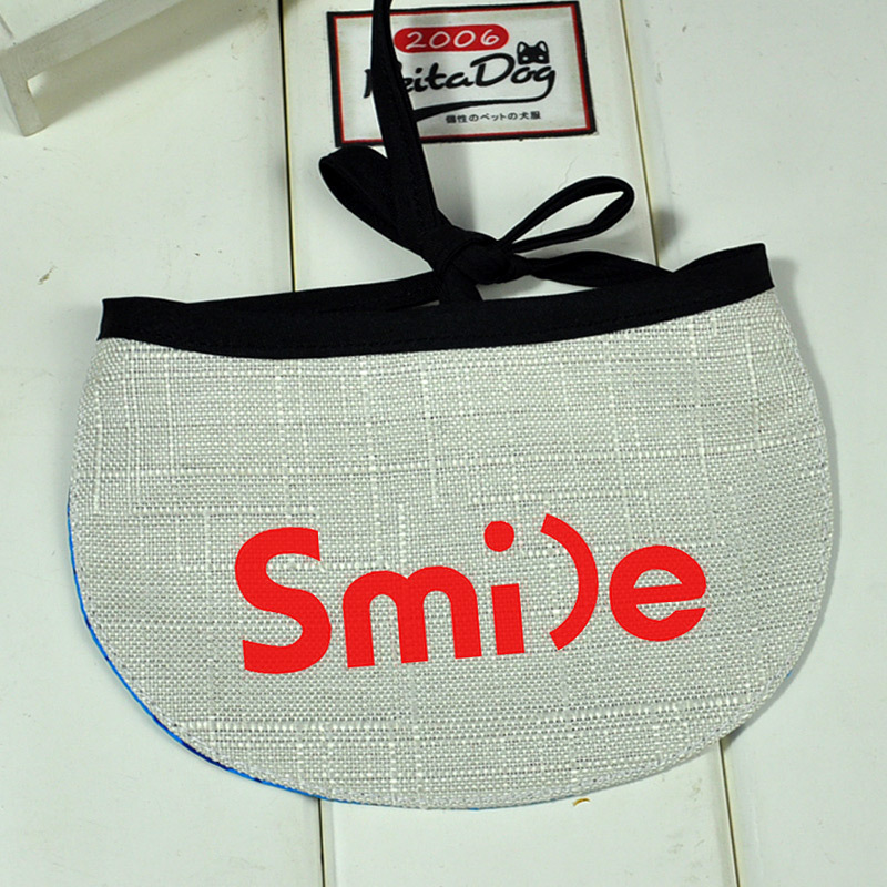 中大型犬松狮斗牛金毛萨摩阿拉斯加哈士奇防水宠物口水巾狗狗围巾