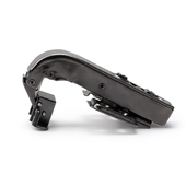 90度转角铝框黑色铰链橱衣柜铝窗门180度平面直角缓冲玻璃门合页