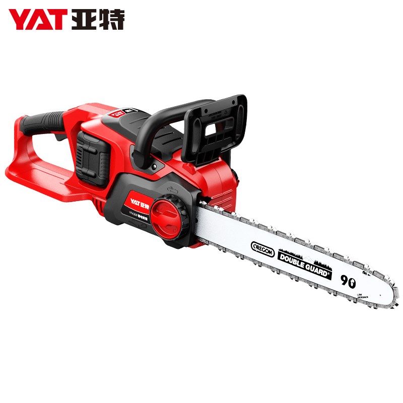 亚特58V无刷锂电锯充电式电链锯大功率户外手持链条锯电动伐木锯