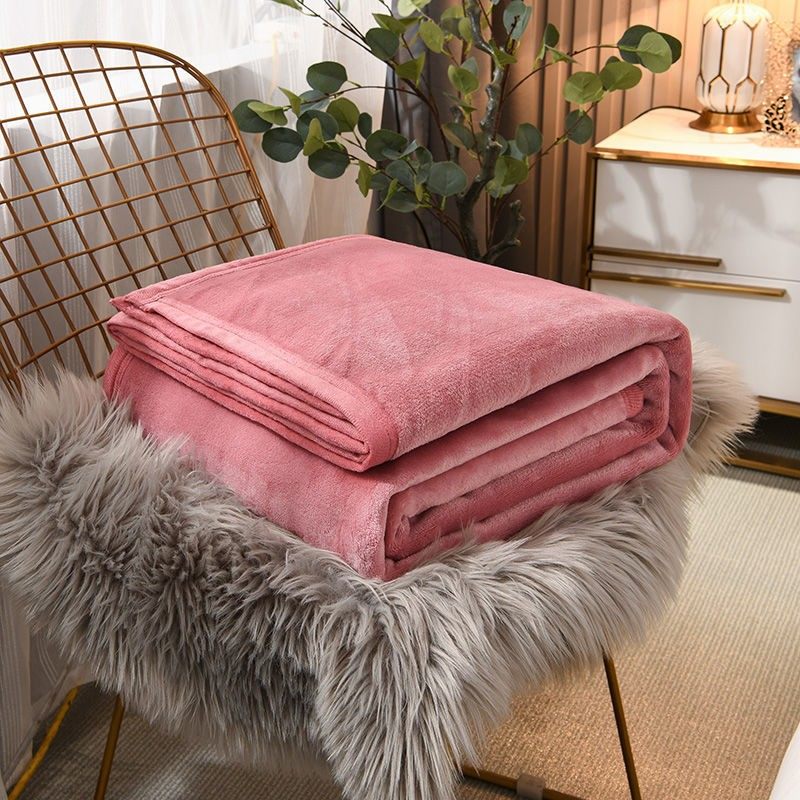 美容被子美容院专用珊瑚绒毯子法兰绒毛毯盖毯双面绒床午睡空调毯,床上用品,化纤被,淘宝优惠券,粉丝福利购,淘宝优惠卷