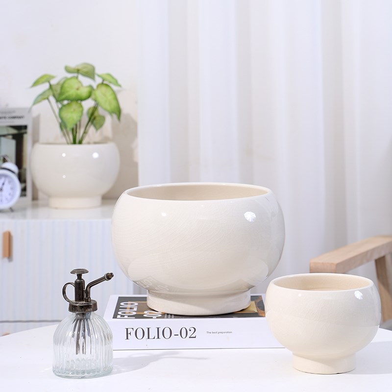 中国风高档花盆陶瓷家用青花瓷冬青兰花专用蝴蝶兰轻奢高级感大号