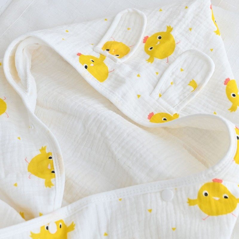 棉花糖全棉四层纱布斗篷浴巾新生婴儿宝宝卡通连带帽浴袍四季适用,婴童用品,浴巾,淘宝优惠券,粉丝福利购,淘宝优惠卷