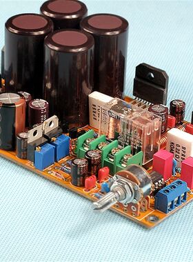 LM3886前后合并功放板 成品板(前后级独立供电)