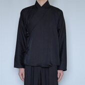 青山渐汉服男女中衣中裤 内搭黑白交领内衬里衣春夏秋冬日常款