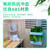 芦丁鸡喂食器蔬菜架芦丁鸡饲养用品造景果蔬架小鸡喂菜鹦鹉水果夹