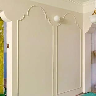 法式 饰条石膏线收边条玄关拱形条 pvc软线条自粘客厅背景墙边框装