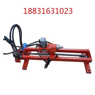 水钻顶管机小型液压非开挖过路钻孔穿管机自来水地下穿越过道打眼