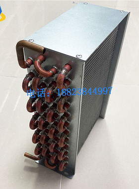 水箱制冷用冷凝器铜管散热器迈创UV平板打印机LEDUV固化灯散热片