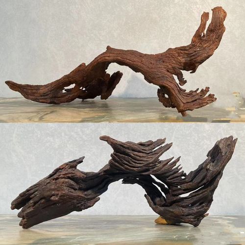 鱼缸沉木40-60cm造景摆件拱桥型树桩天然龟晒台爬宠守宫攀爬躲避