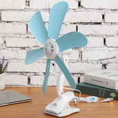 小电风扇迷你学生宿舍床头静音夹扇床上小型夹子式 大风力 家用夹式