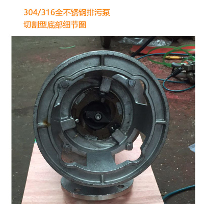 304荣庆电动新款 316L排污泵耐高温 全不锈钢切割泵搅匀泵污水泵