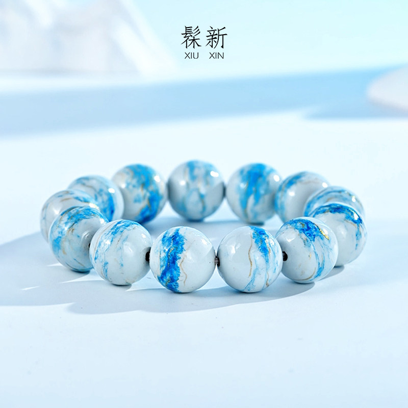 髹新漆器手串手链佛珠饰品