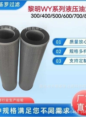 WY-300/400/500/600/700/800x10Q2替代黎明液压油过滤器滤芯