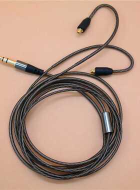 mp3舒尔耳机音频线材铜镀银线SE215/315/425/846