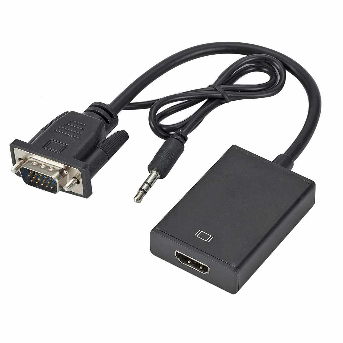 vga转hdmi转接线VGATOHDMI电脑转支持1080P转接头显示器电视线