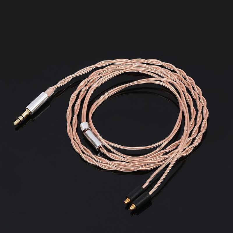 mmcx SE215 SE535 SE315 SE425 SE846 UE900屏蔽线芯耳机升级线材
