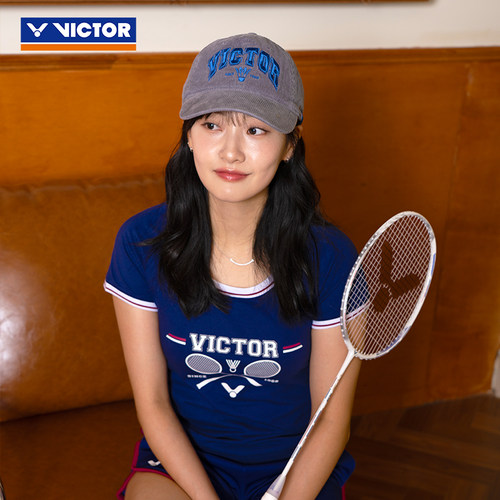 威克多VICTOR胜利羽球俱乐部系列运动帽男女款VC5514VBC