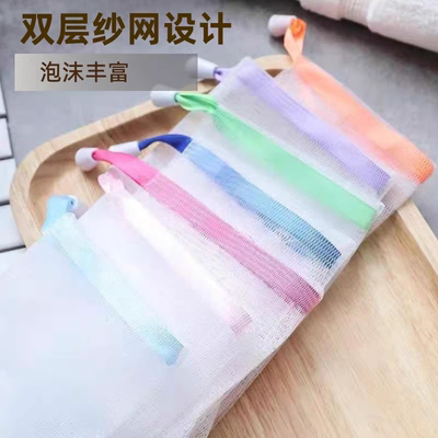 起泡网肥皂袋打泡网洗澡起泡网兜