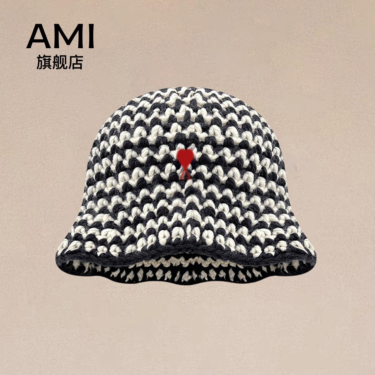 AIM 韩系女士新款条纹拼色大头围针织渔夫帽秋冬保暖显脸小盆帽,服饰配件/皮带/帽子/围巾,帽子,淘宝优惠券,粉丝福利购,淘宝优惠卷