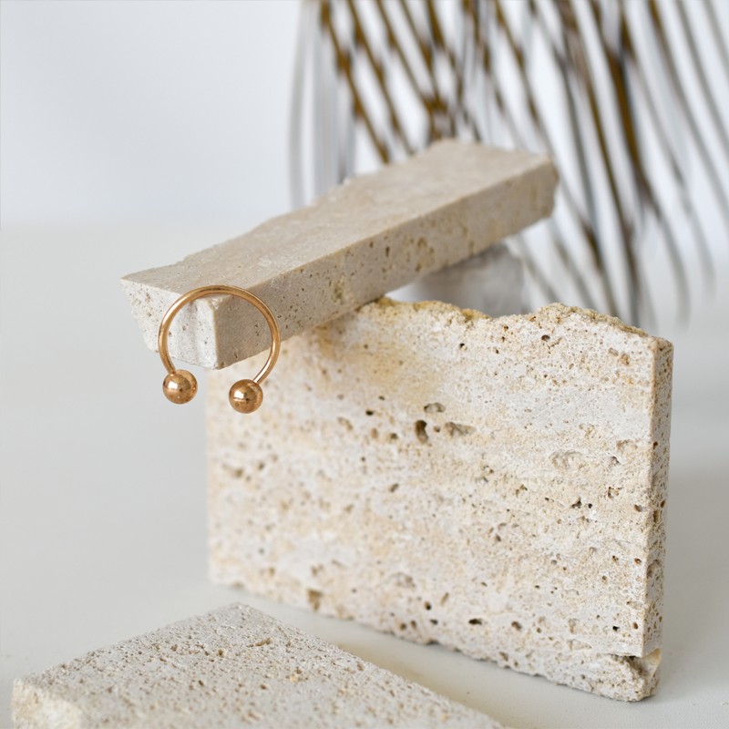 凡岩陈列 大理石首饰展示架 耳环饰E品手串陈列架子 拍摄拍照道具