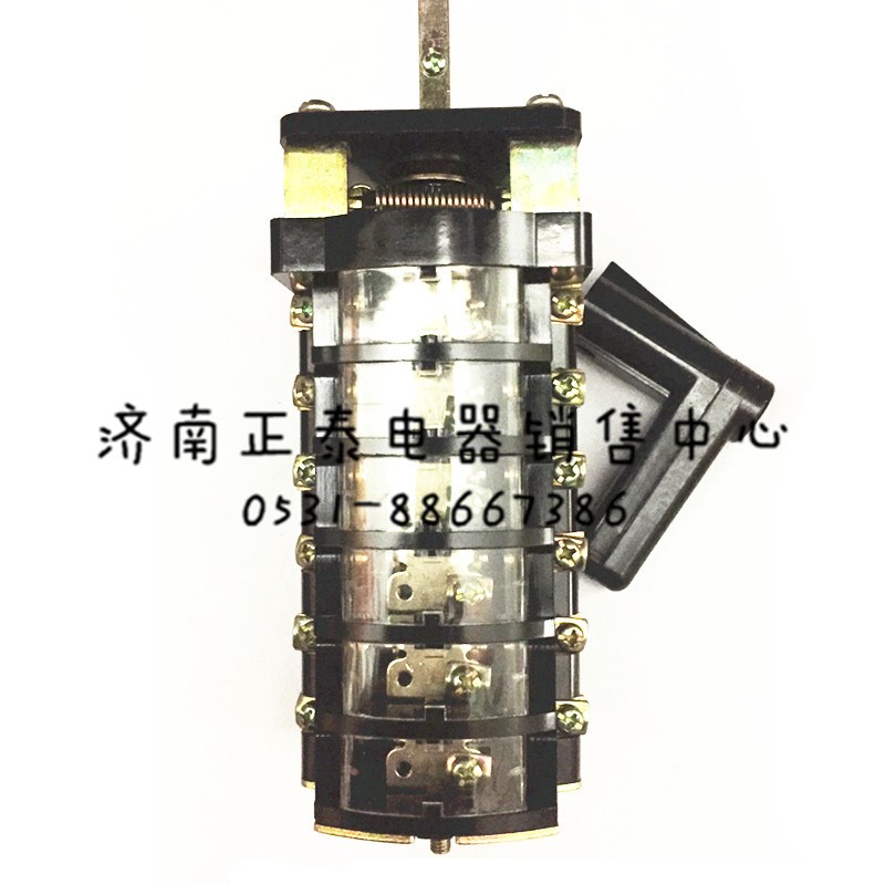 万能转换开关 LW4-6  6节  3档位 LW4-20/6 20A 黑色6节 银点