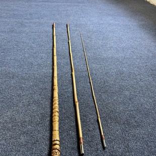 天然罗汉竹鱼竿纯竹子手工鱼竿传统钓鱼竿微物手工鱼竿竹子钓鱼竿
