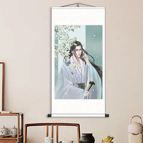 古风系列新中式走廊过道壁画风景人物装饰挂画客厅U书房茶室画定