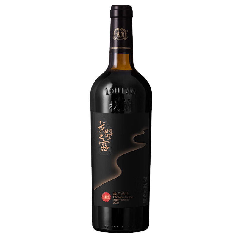 楼兰酒庄红酒戈壁之露赤霞珠新疆国产干红葡萄酒750ml单瓶装正品