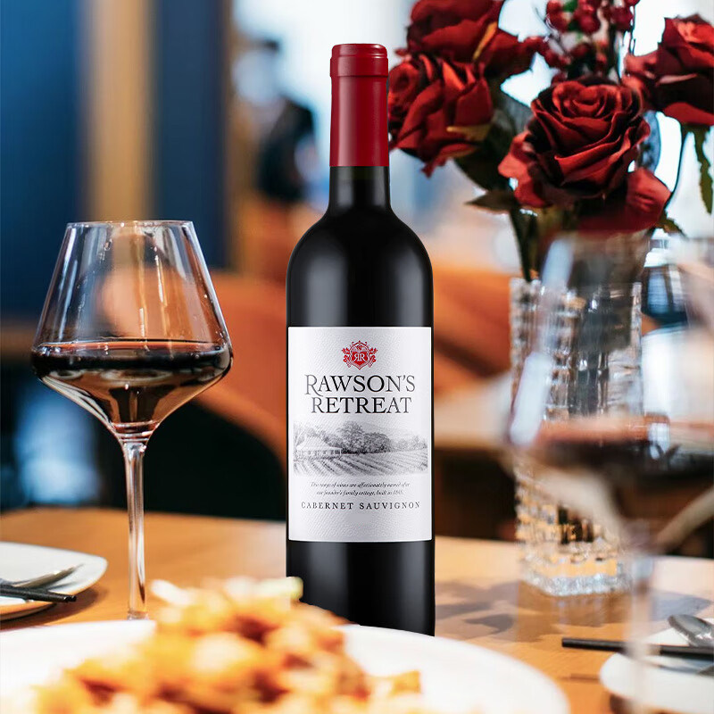 洛神山庄澳洲原瓶进口干红葡萄酒设拉子赤霞珠红酒750ml正品