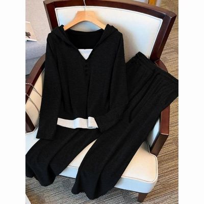 2025秋季新款休闲套装女慵懒风