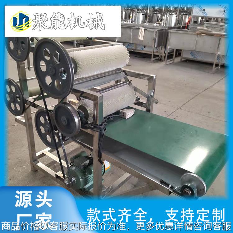 中型全自动干豆腐机设备 不锈钢千张机生产线 大型素鸡机械厂家