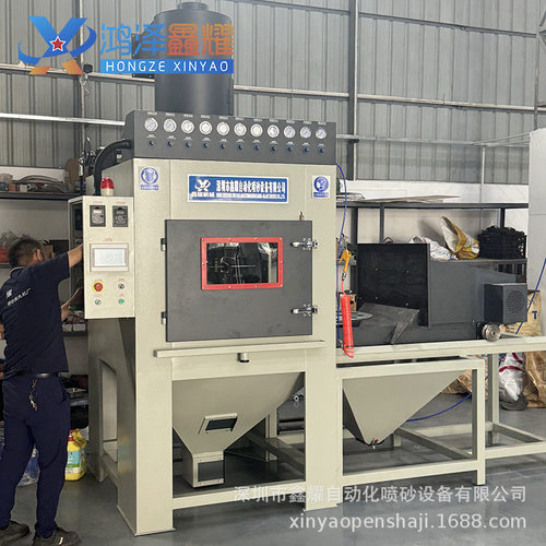模具轮毂喷砂机 台车转盘式自动喷砂机 重型模具除锈去氧化皮喷砂