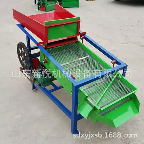 小型粮食振动筛选机 家庭用玉米除杂机 直线震动筛选机