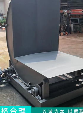 90度翻转平台厂家直销 大载重线圈L型翻卷机 物料V型面液压翻板机