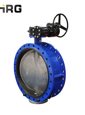 D343H大口径硬密封蝶阀球铁蝶阀DN300-DN3400涡轮法兰蝶阀厂直供