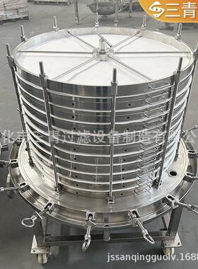 叠精密层板式脱碳滤过器不锈钢层叠式框过滤器制板127框式过滤器
