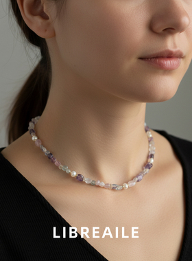 原创设计天然石串珠项链