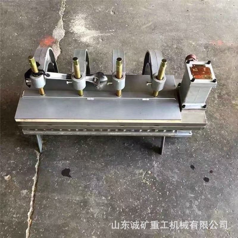矿用输送带长撕裂皮带修补器v 胶带断层破洞点式修补器C型夹长梁