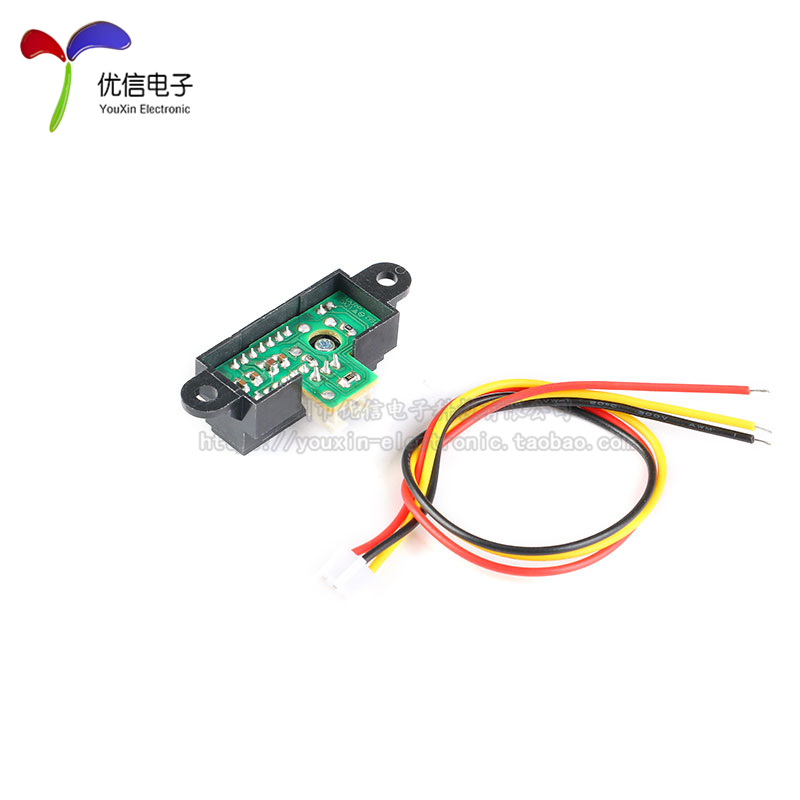 红外测距传感器模块 GP2Y0A21YK0F 10-80cm 距离传感器