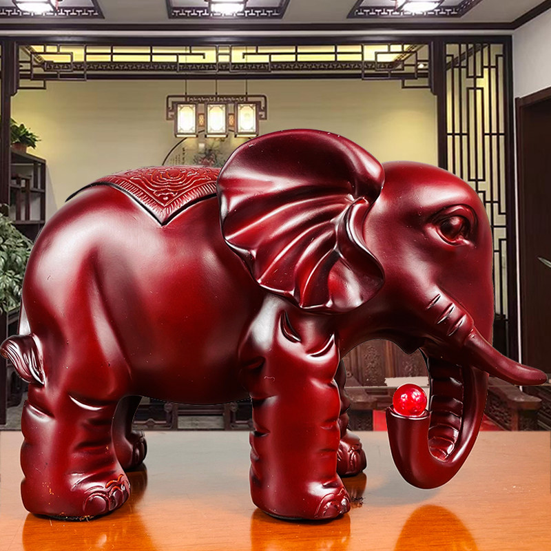 大象摆件一对招财开业礼品客厅玄关电视酒柜办公室乔迁装饰工艺品,家居饰品,装饰摆件,淘宝优惠券,粉丝福利购,淘宝优惠卷
